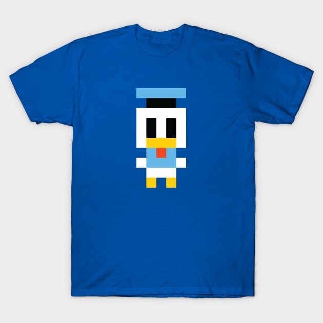 Pixel Donald T-Shirt by themanandthemouse